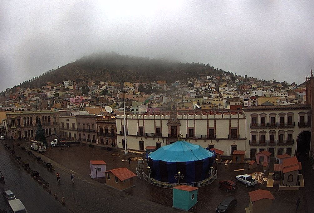 Cae aguanieve nieve en municipios de Zacatecas