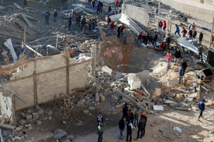 bombardeos ejercito israeli gaza dejan menos dos muertos