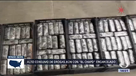 Captura El Chapo Disminuyó Consumo Drogas