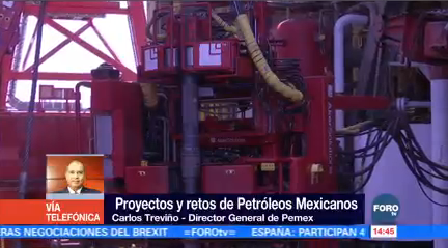 Carlos Treviño Pemex Revierte Caída Producción Petrolera