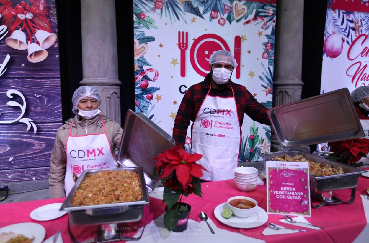 Gobierno de la CDMX ofrecerá cena de Navidad en el Zócalo