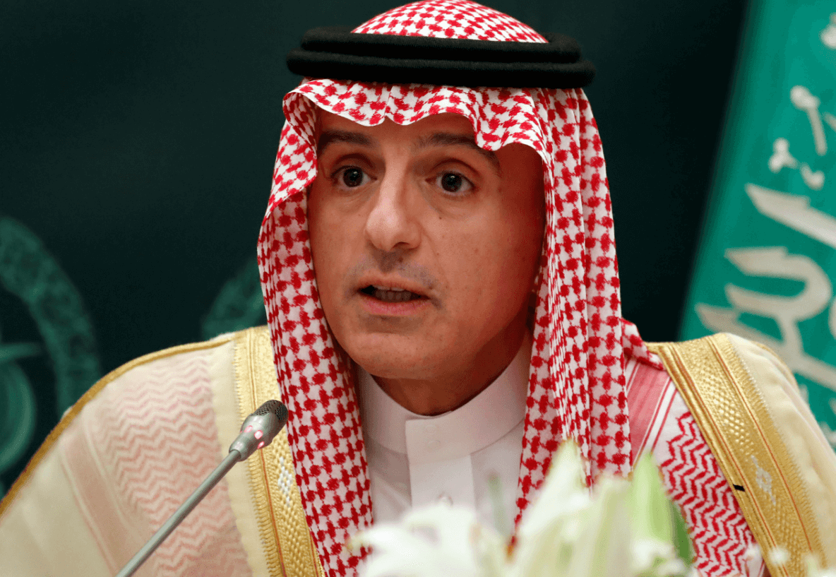 El ministro de Exteriores de Arabia Saudí, Adel al Yubeir