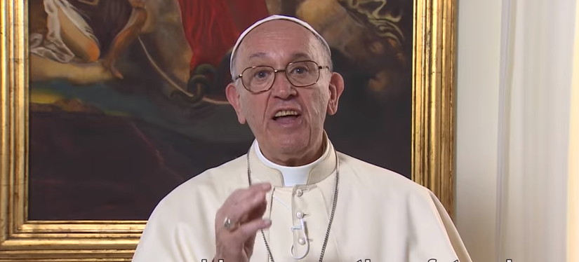 El papa Francisco emitió un nuevo videomensaje