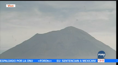 Volcán Popocatépetl 390 Exhalaciones Últimas 24 Horas