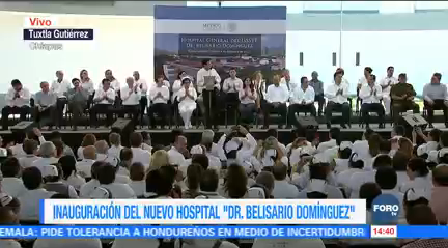 Epn Inaugura Hospital Issste Chiapas