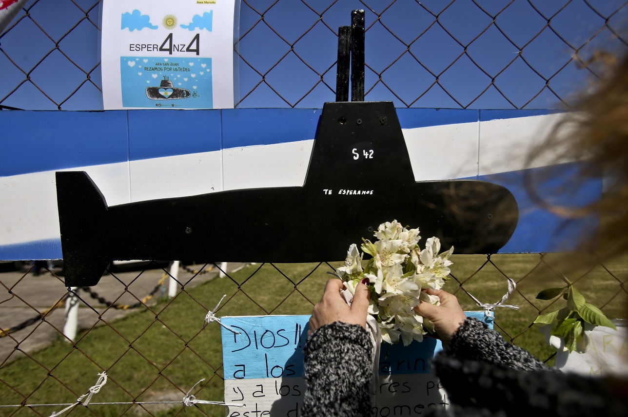 Estados Unidos abandona búsqueda submarino argentino ARA San Juan