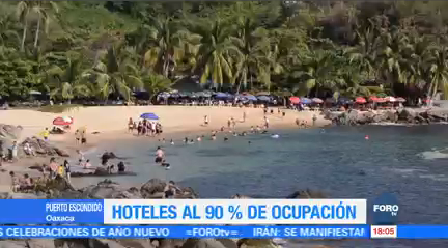 Hoteles 90% Ocupación Puerto Escondido Oaxaca