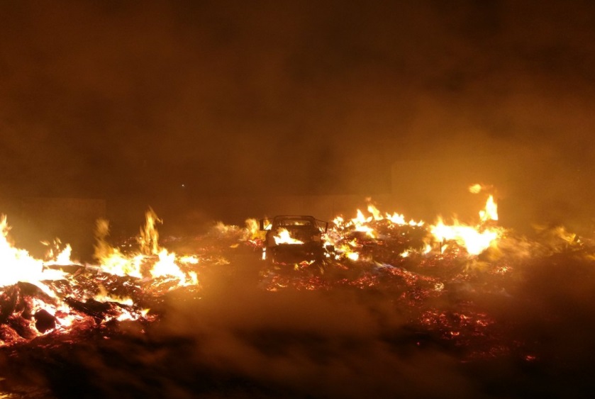 Se incendia una bodega de madera en Ecatepec, Estado de México