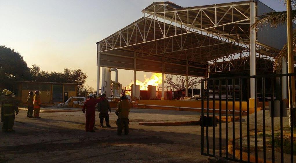 Se registra explosión en estación de compresión de gas en Altamira, Tamaulipas. (Noticieros Televisa)