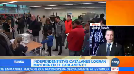 Independentistas Catalanes Logran Mayoría Parlamento