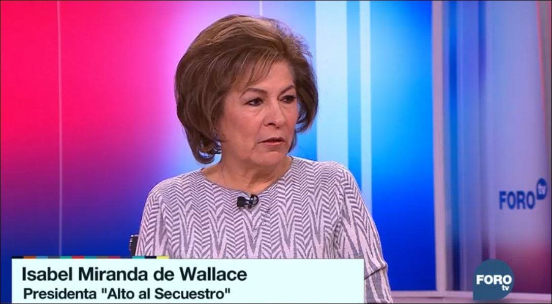 Falta voluntad de gobernadores para abatir secuestros, dice Miranda de Wallace