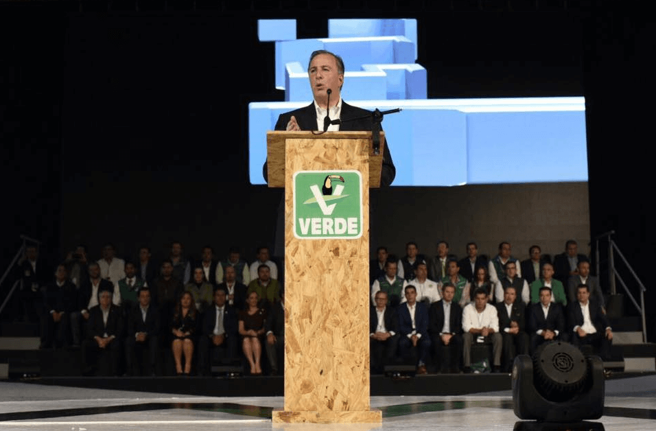 PVEM respalda precandidatura José Antonio Meade