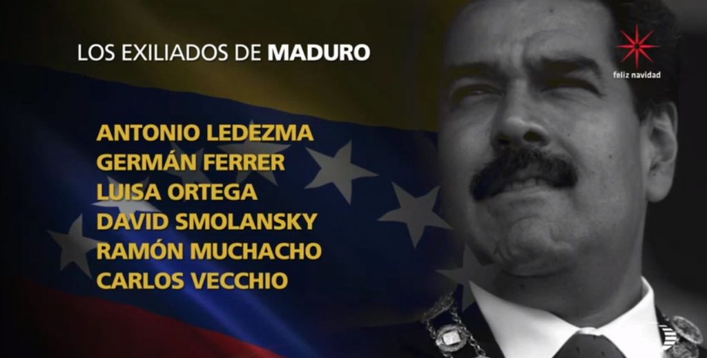 Los opositores de Maduro huyen de Venezuela