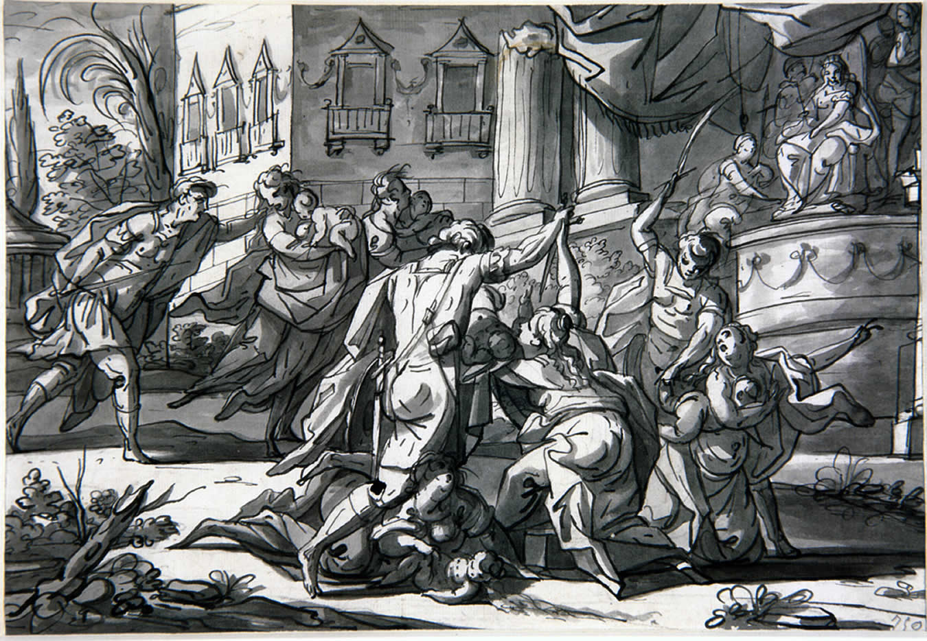 Matanza de los inocentes por Miguel de Verdiguier