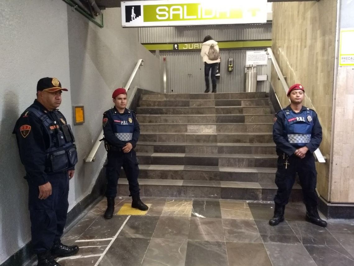 Detienen a policía auxiliar acusado de abuso sexual en el Metro
