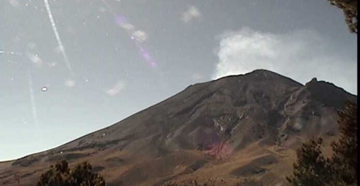 Emite volcán Popocatépetl 441 exhalaciones de baja intensidad