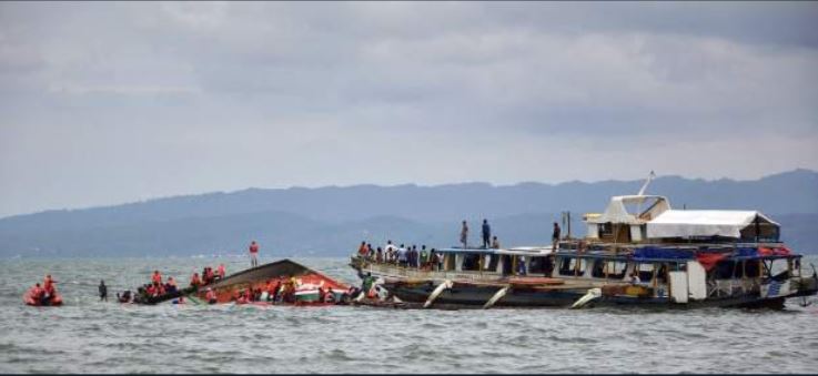 al menos cuatro personas mueren en naufragio en costa oriental de filipinas