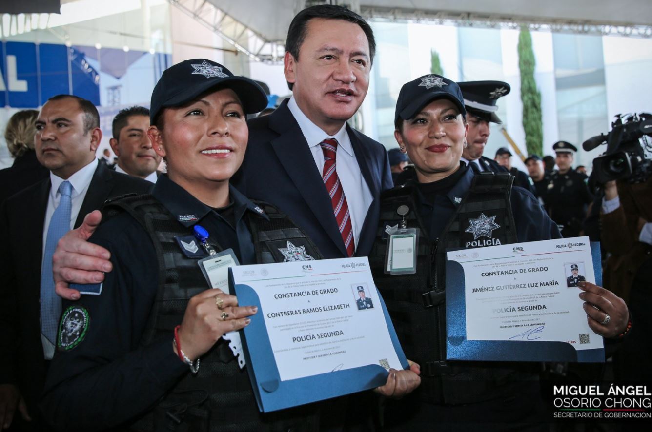 Osorio Chong: Policía Federal logra su consolidación