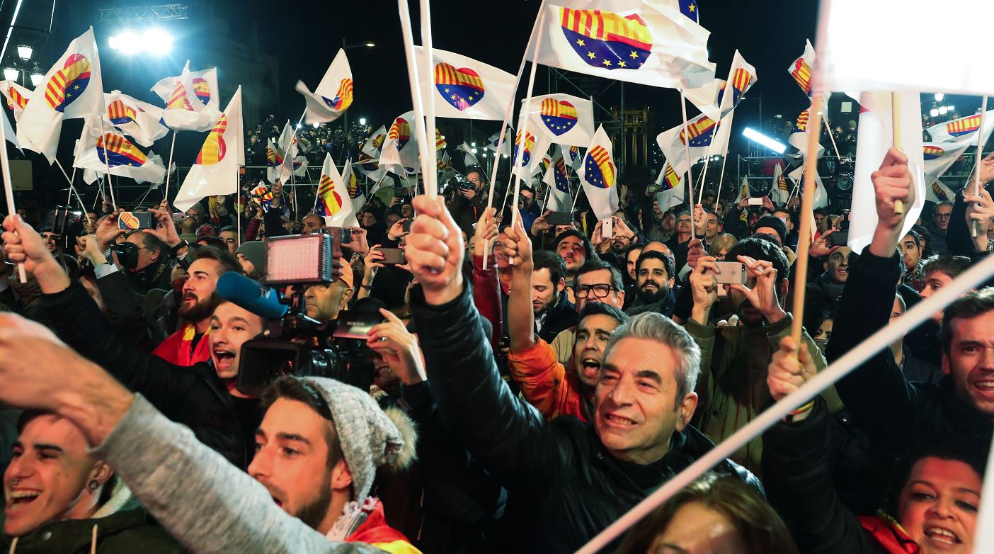 Ciudadanos, el partido más votado en un Parlamento catalán con mayoría independentista