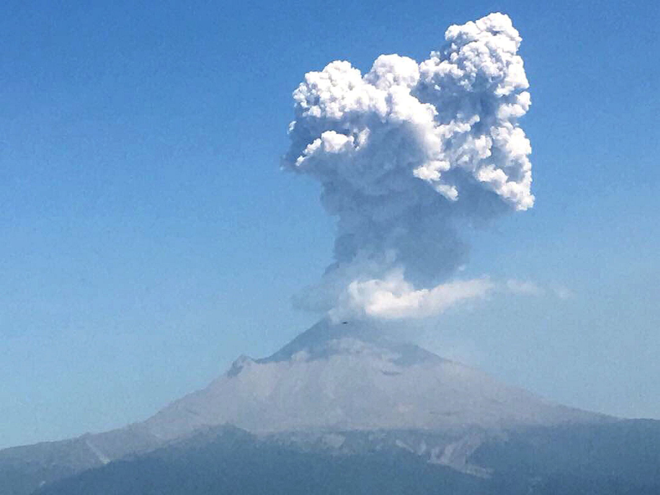 Popocatépetl cumplirá 23 años de estar en actividad eruptiva