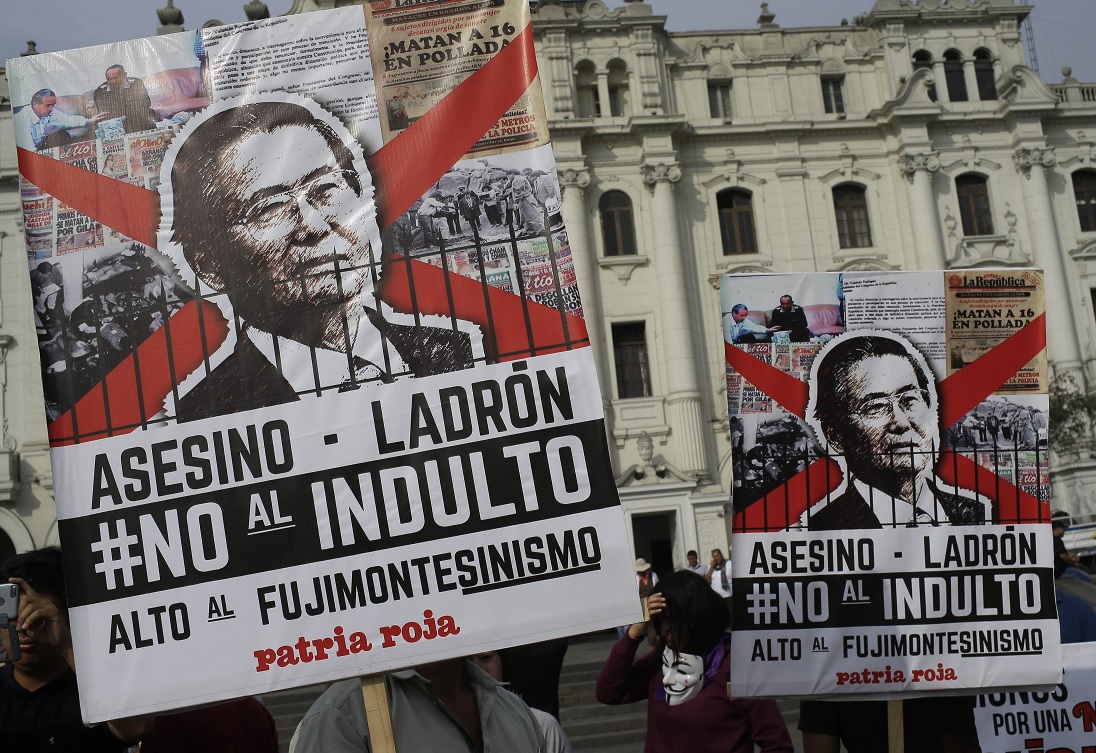 Kuczynski asegura que era inadmisible que Fujimori muriera prisión