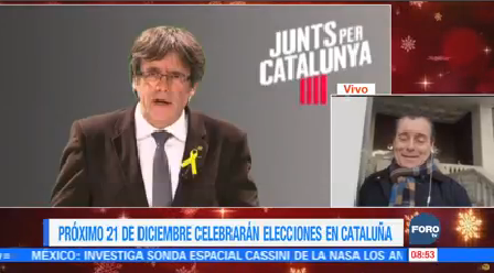 Próximo 21 Diciembre Celebrarán Elecciones Cataluña