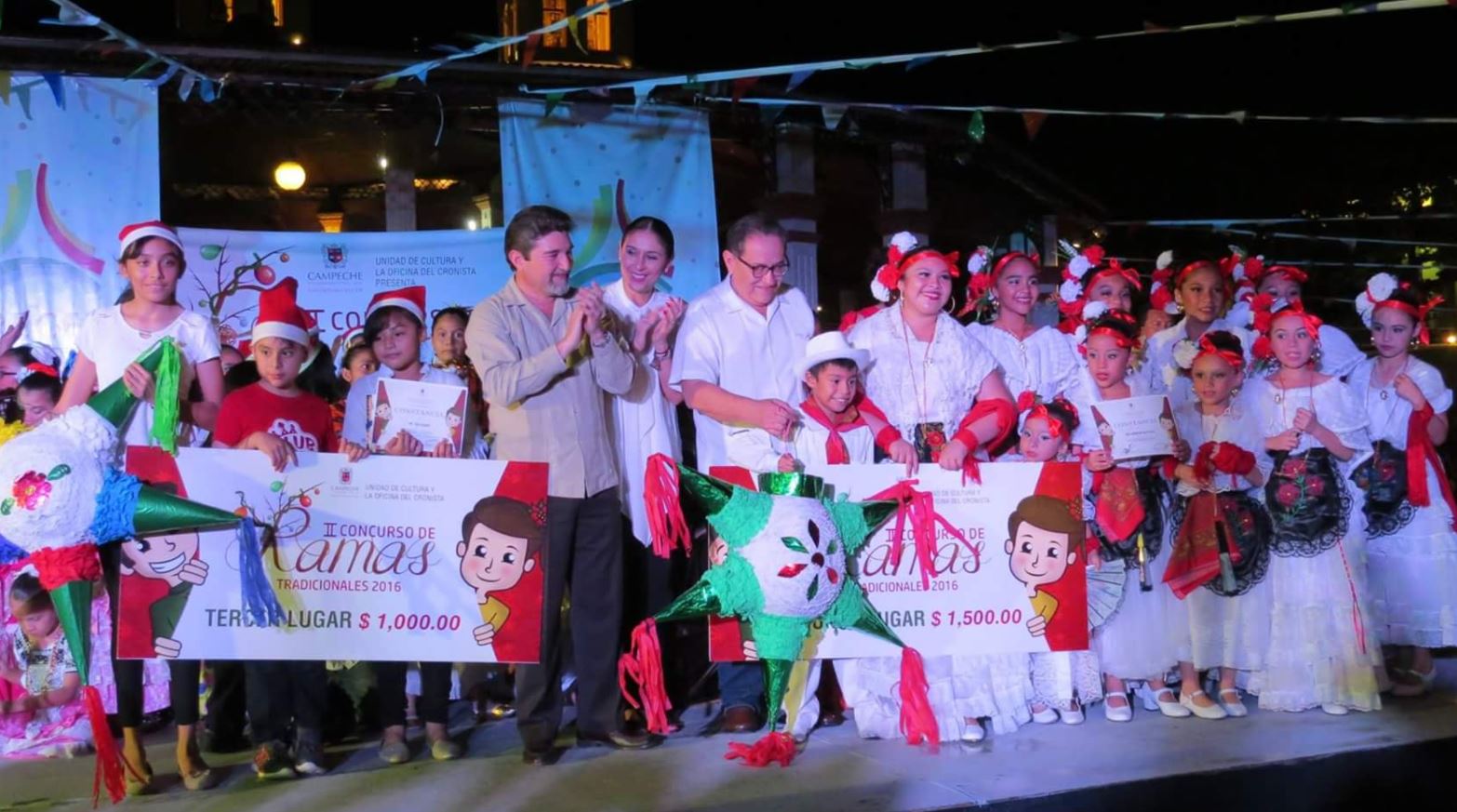 Campeche realiza concurso de ramas previo a Navidad