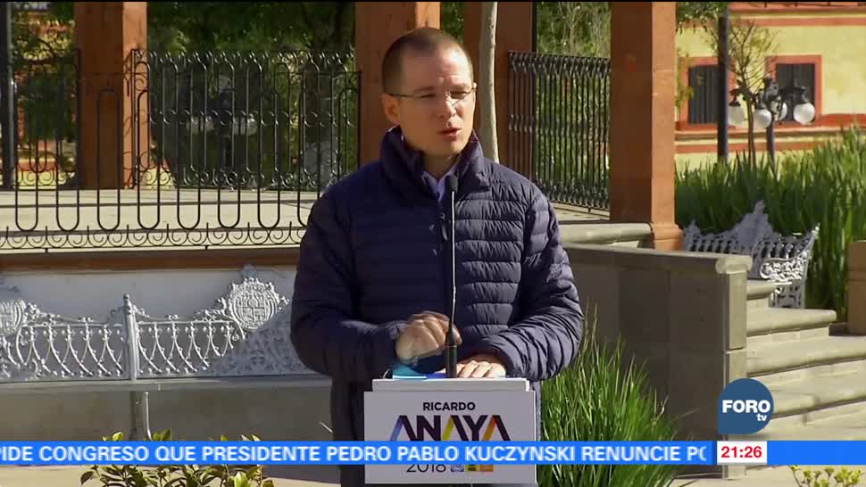 Ricardo Anaya inicia precampaña en Querétaro