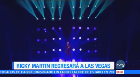 Ricky Martin Regresará Las Vegas Espectáculo