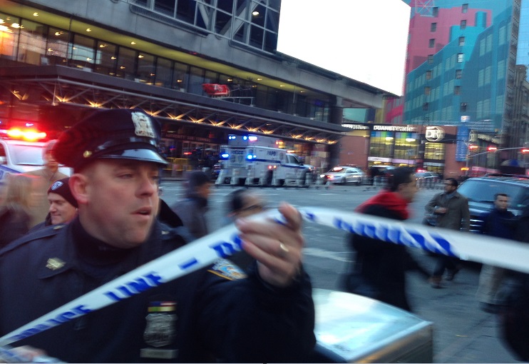 Reportan explosión en Times Square, Nueva York