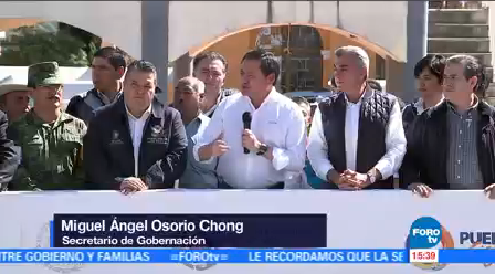 Simulacro Evacuación Actividad Popocatépetl Miguel Ángel Osorio Chong
