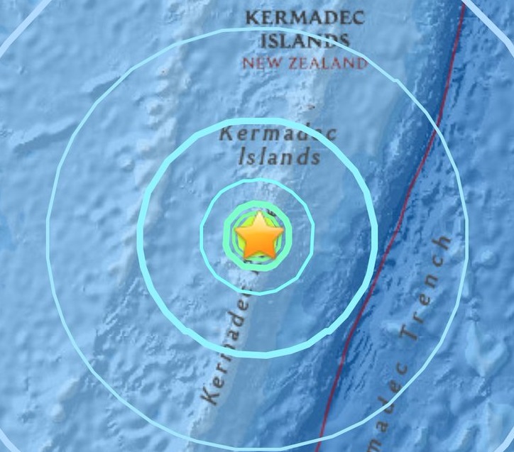 Sismo magnitud 6 2 sacude islas Kermadec Nueva Zelanda