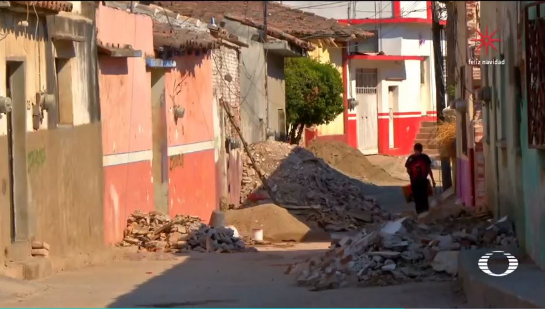 viviendas con valor historico, en lista de espera para reconstruccion en tehuantepec, oaxaca