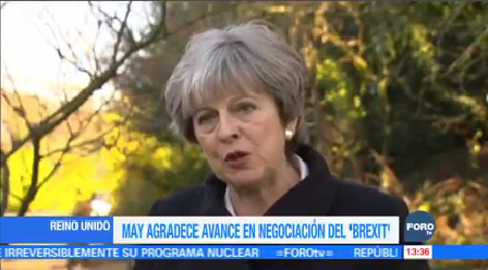 Theresa May Agradece Bueno Segunda Fase Negociación Brexit