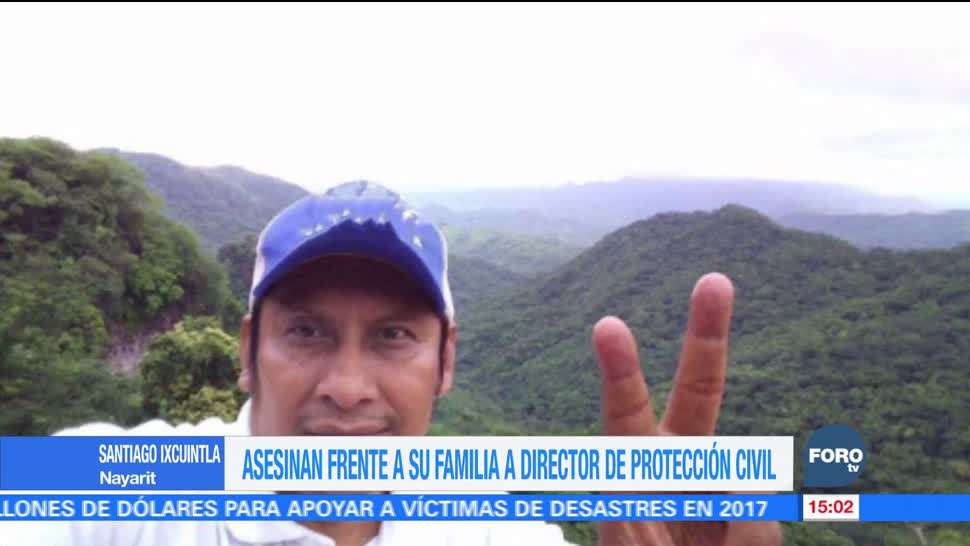 Asesinan a director de Protección civil de Santiago Ixcuintla, Nayarit