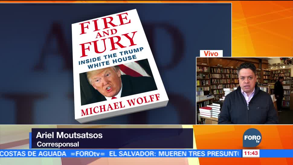 Libro sobre Trump, uno de los más vendidos
