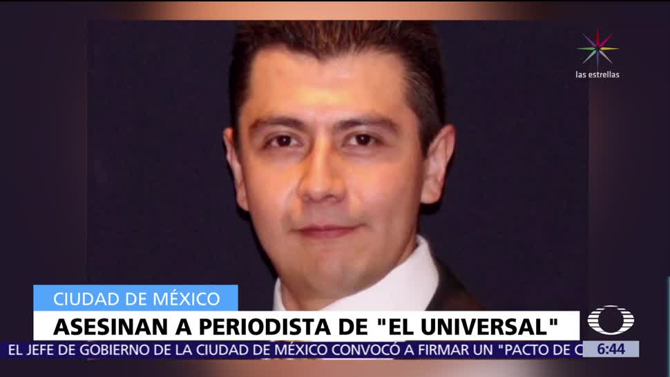 Asesinan a José Gerardo Martínez, periodista de 'El Universal', en la CDMX