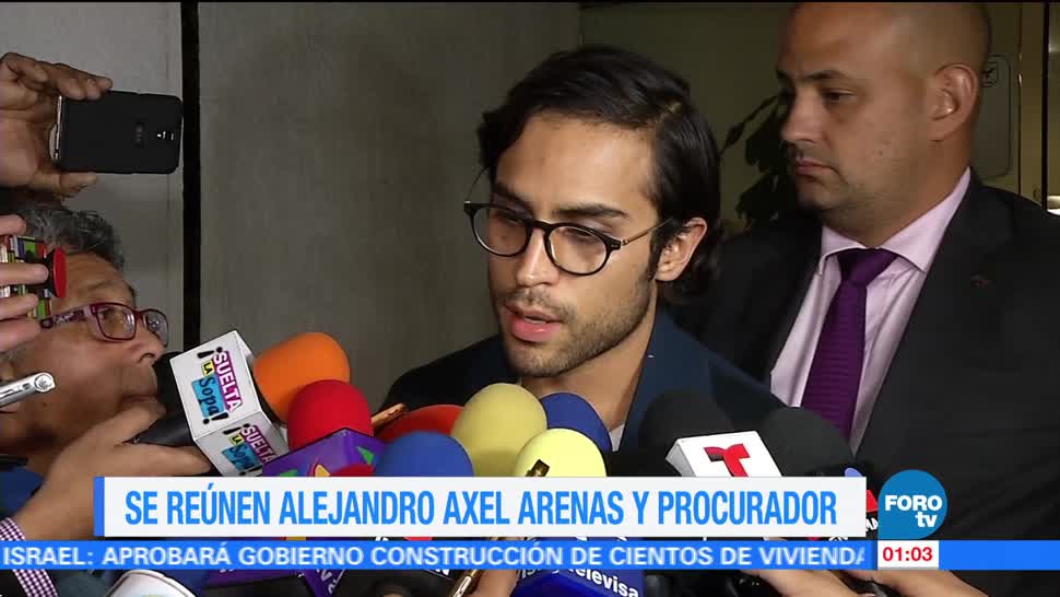 Alejandro Axel se reúne con el procurador de la CDMX