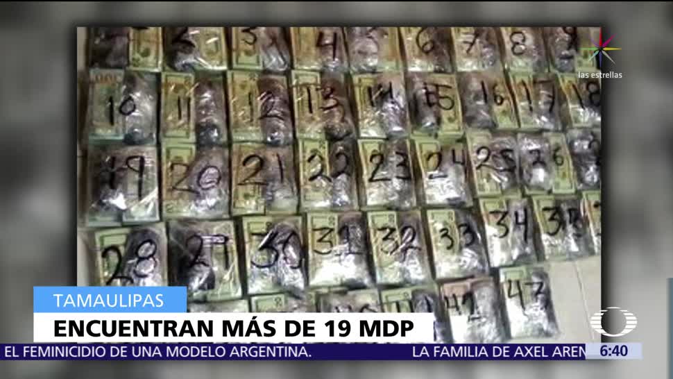 Semar informa decomiso de 981 mil 140 dólares en efectivo, en Tamaulipas
