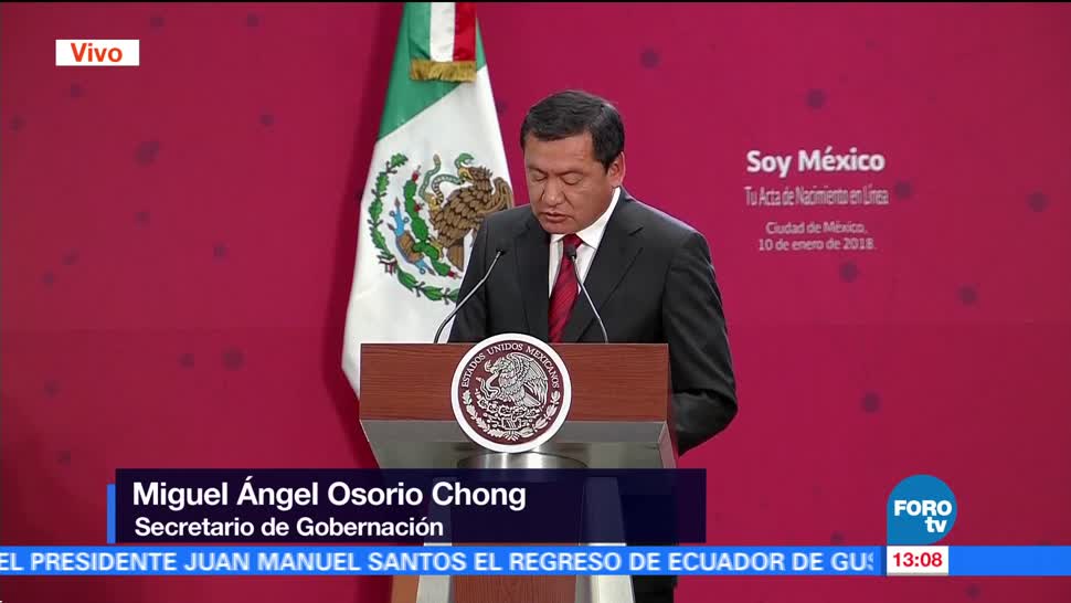 Osorio Chong confirma que renunciará al gabinete de Peña Nieto
