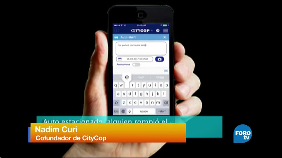 CityCop. Una aplicación móvil para reportar delitos