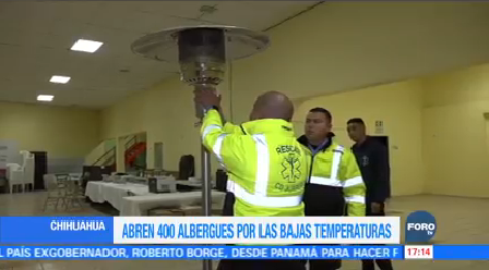 Abren 400 Albergues Bajas Temperaturas Chihuahua