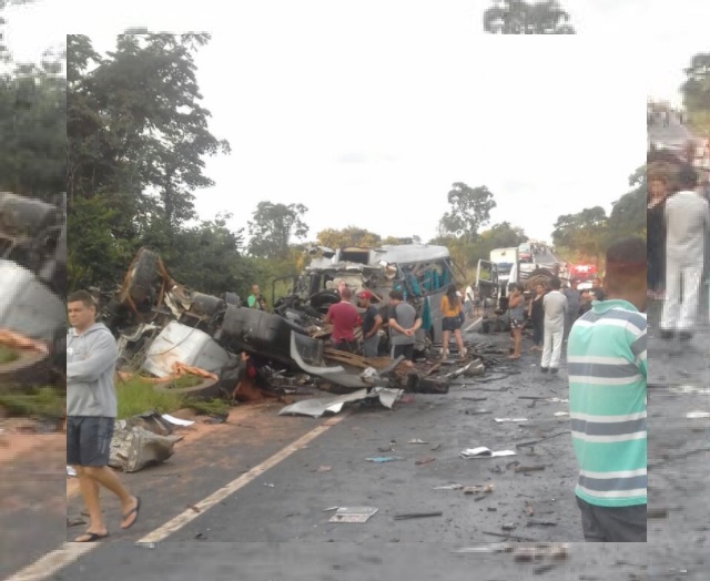 Accidente múltiple en Brasil deja al menos 13 muertos y 39 heridos
