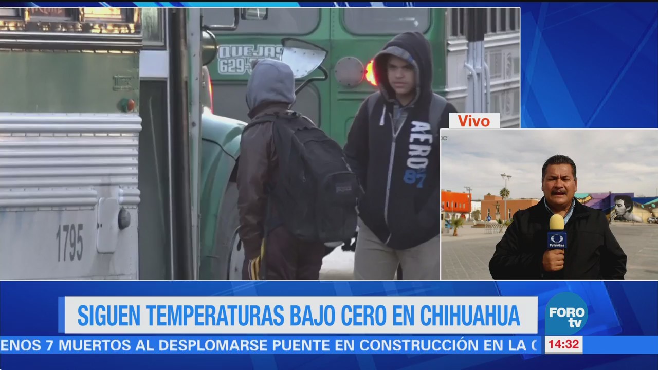 Activan Alerta Amarilla Chihuahua Bajas Temperaturas