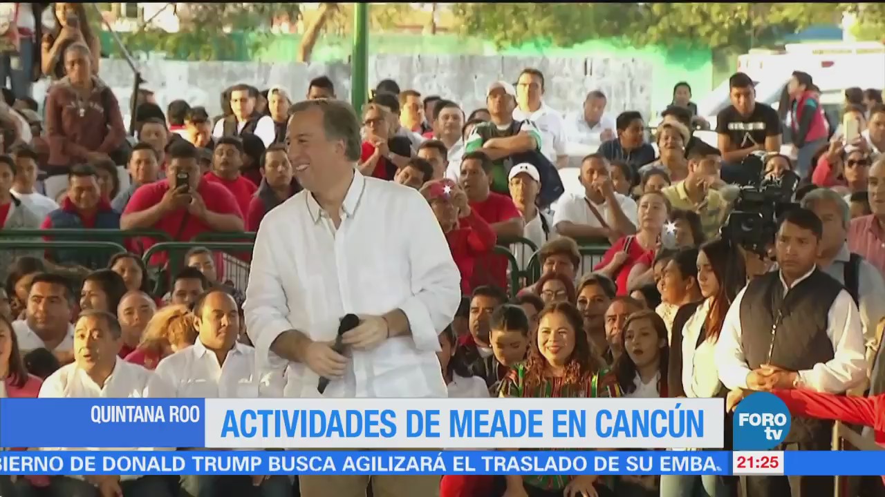 Actividades de José Antonio Meade en Cancún