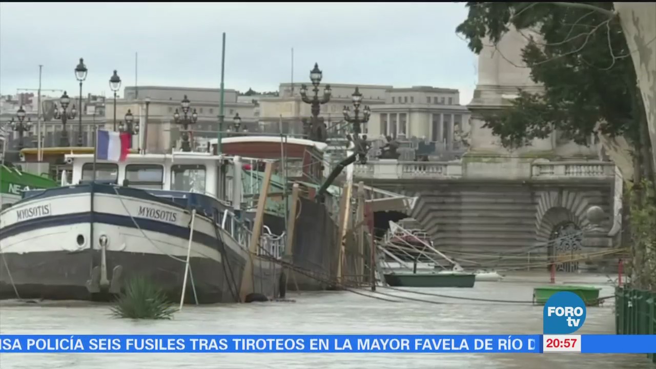 Alerta Niveles Río Sena París