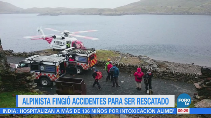 Extra Extra: Alpinista finge accidentes para ser rescatado