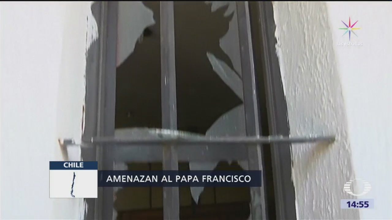 Atacan iglesias en Chile, días antes de la visita papal