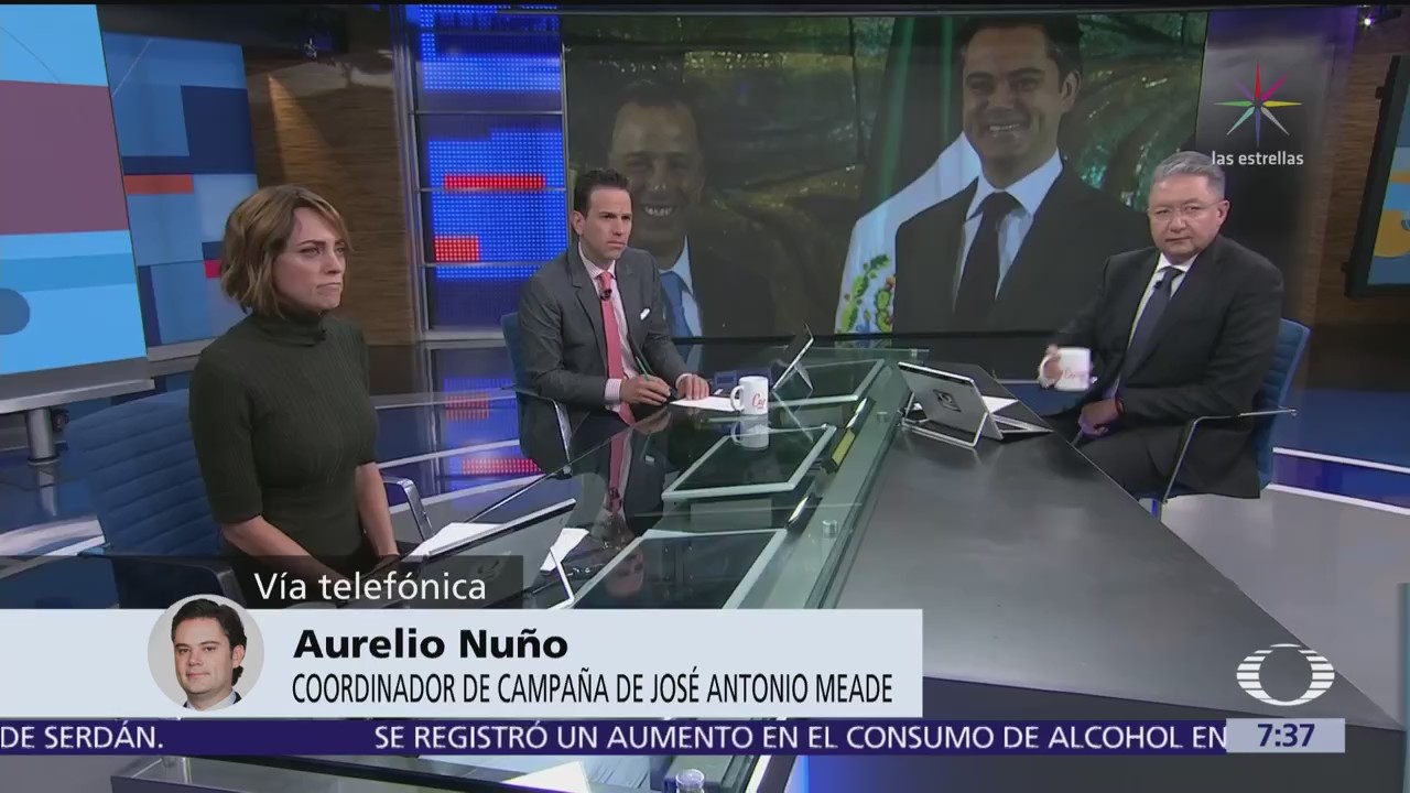 Aurelio Nuño habla del cambio de nombre de la coalición del PRI