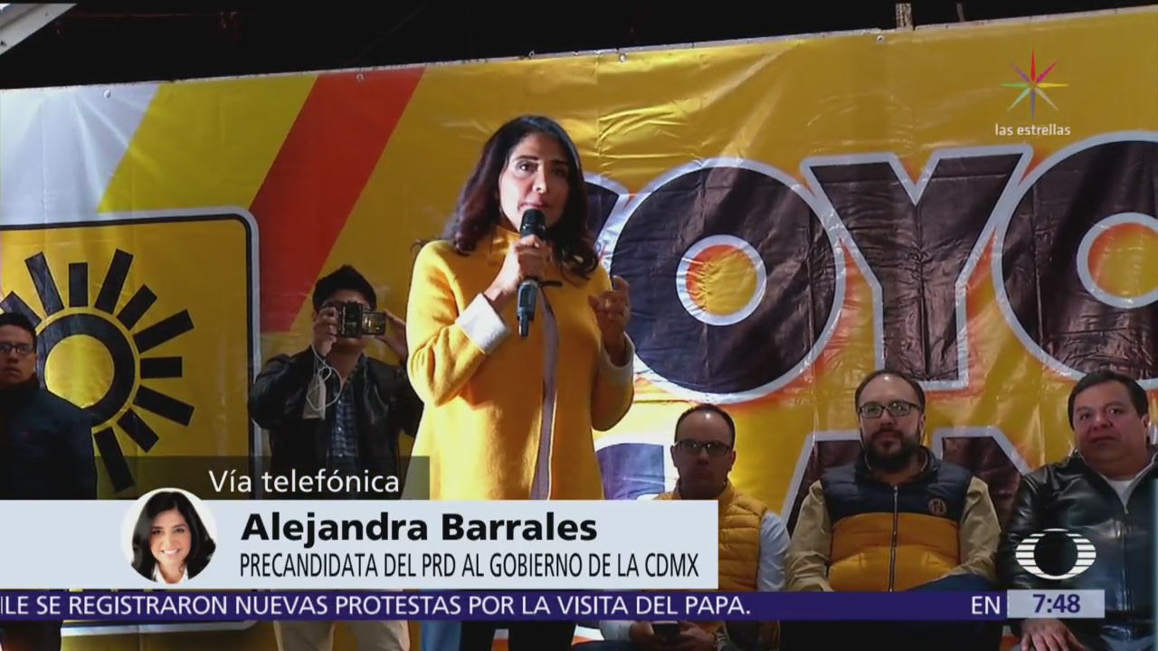 Barrales asegura que 'no hubo candidatura en automático' en su coalición